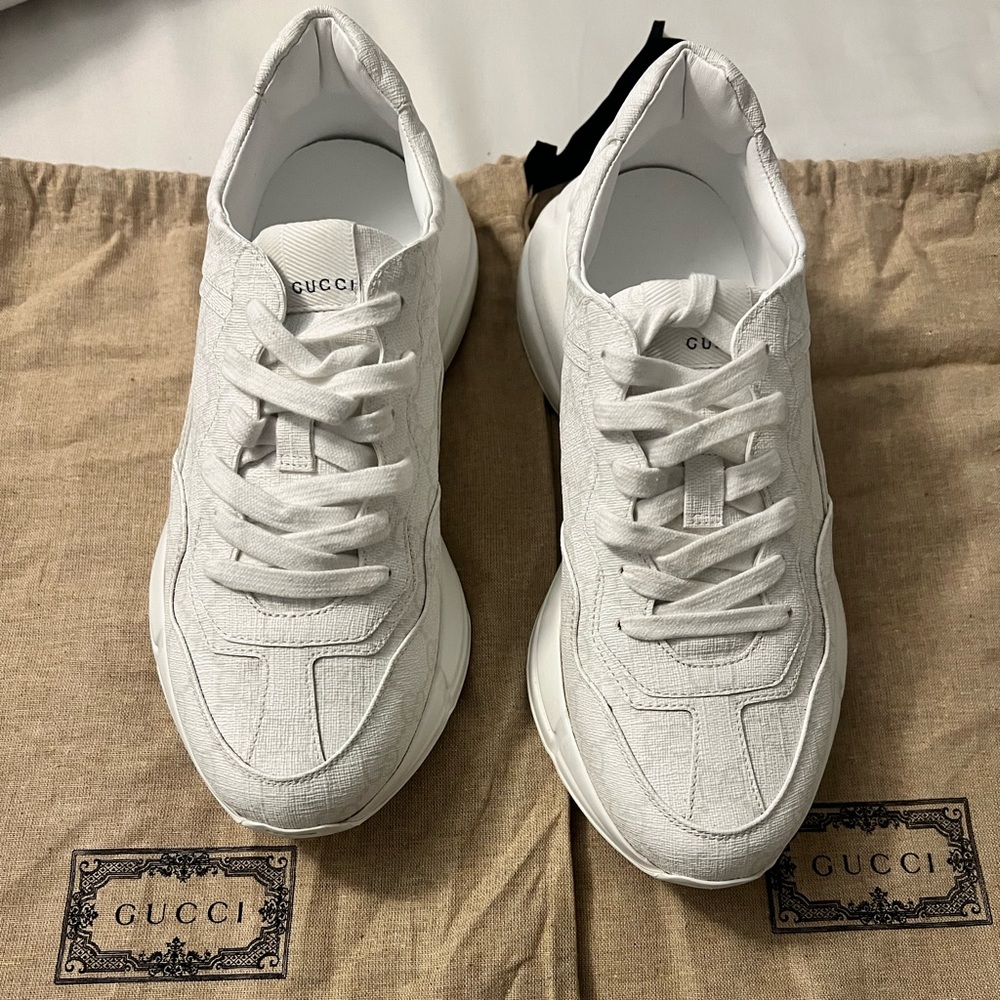 Gucci women white sneakers